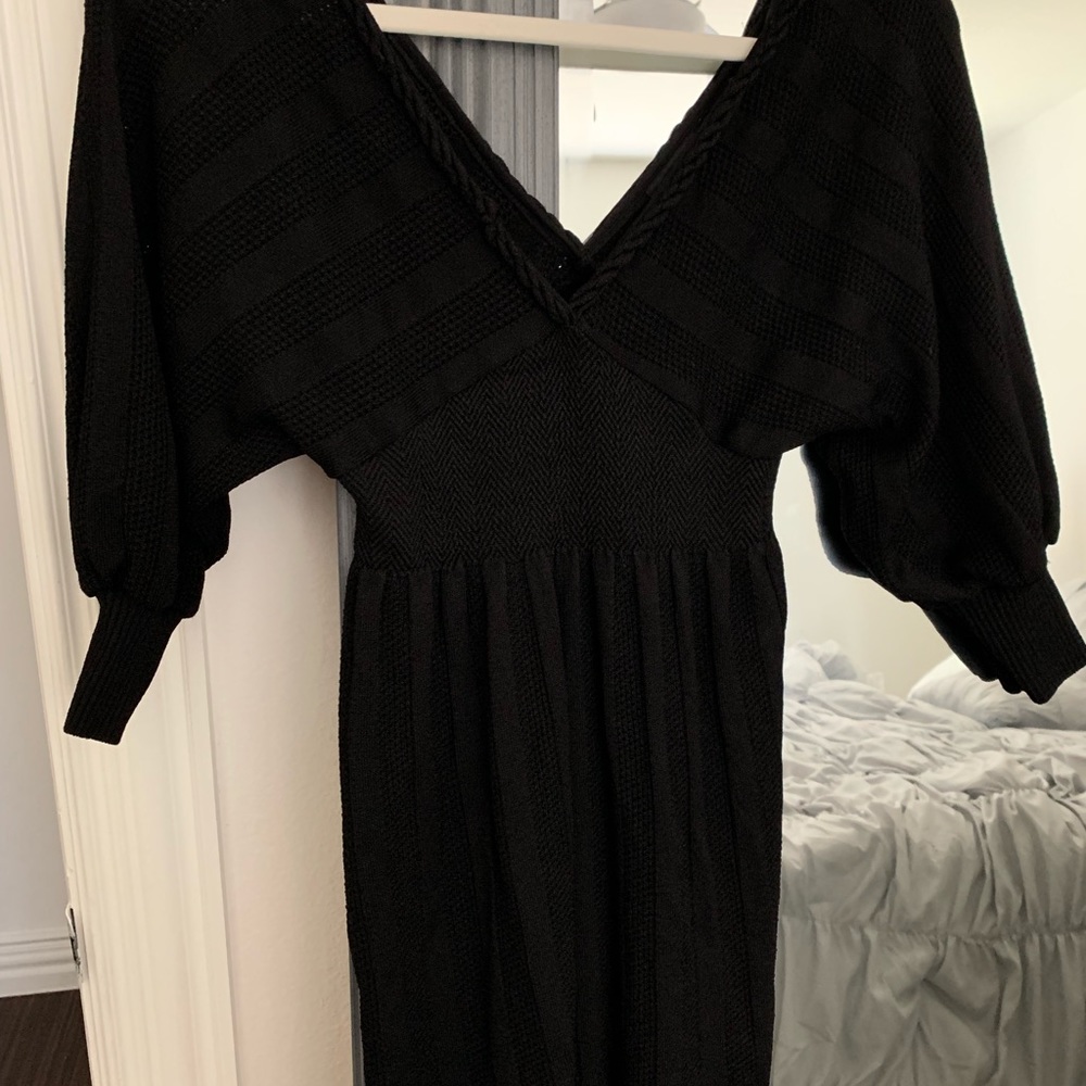 Bebe Dress black Top X small but runs big New